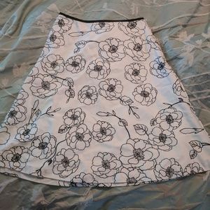 WHBM knee length skirt